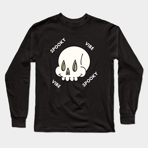 Spooky Vibe Spooky Vibe Long Sleeve T-Shirt by NICHE&NICHE